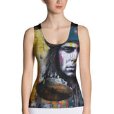 Rocking The Kit Out Sublimation Cut & Sew Tank Top - Beyond T-shirts